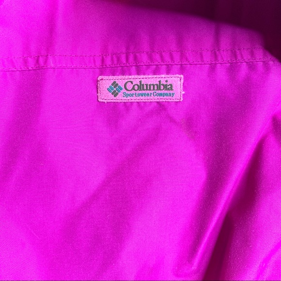 throwback Columbia Windbreaker Purple xLarge - Picture 2 of 8